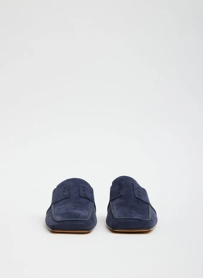 Flats Women Tibi Suede Granger Slide