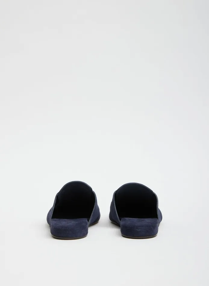 Flats Women Tibi Suede Granger Slide