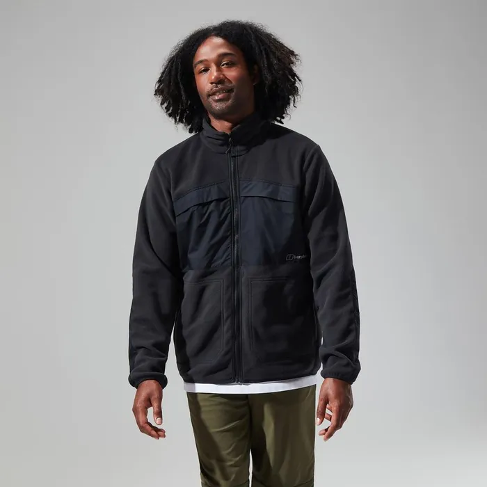 Fleece Men Berghaus Tannen Fleece Jacket 8211 Black
