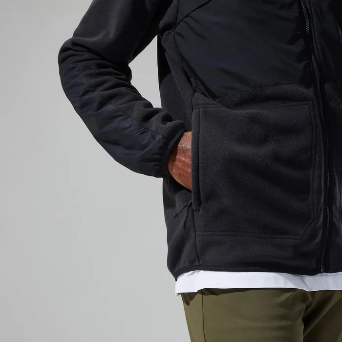 Fleece Men Berghaus Tannen Fleece Jacket 8211 Black