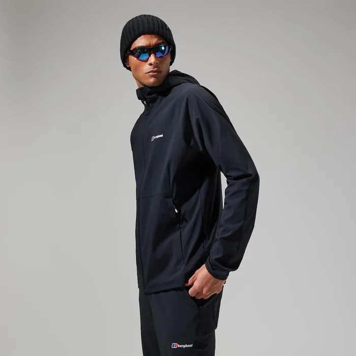 Fleece Men Berghaus Urban Theran Full Zip Hooded Jacket 8211 Black Fleece Men Berghaus Urban Theran Full Zip Hooded Jacket 8211 Black