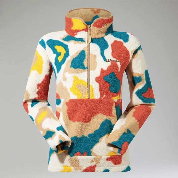 Fleece Women Berghaus Hawksker Half Zip Fleece 8211 RedNaturalYellowTurquoise Fleece Women Berghaus Hawksker Half Zip Fleece 8211 RedNaturalYellowTurquoise