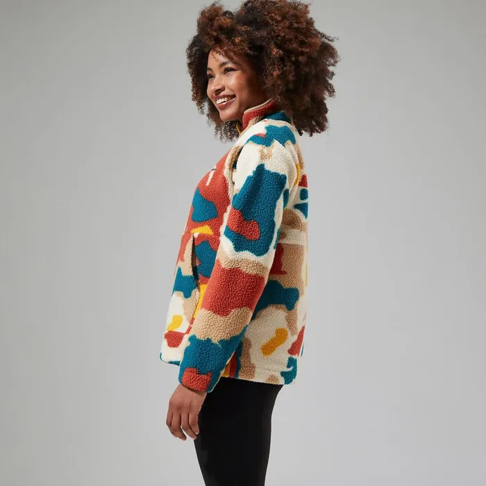 Fleece Women Berghaus Hawksker Half Zip Fleece 8211 RedNaturalYellowTurquoise Fleece Women Berghaus Hawksker Half Zip Fleece 8211 RedNaturalYellowTurquoise