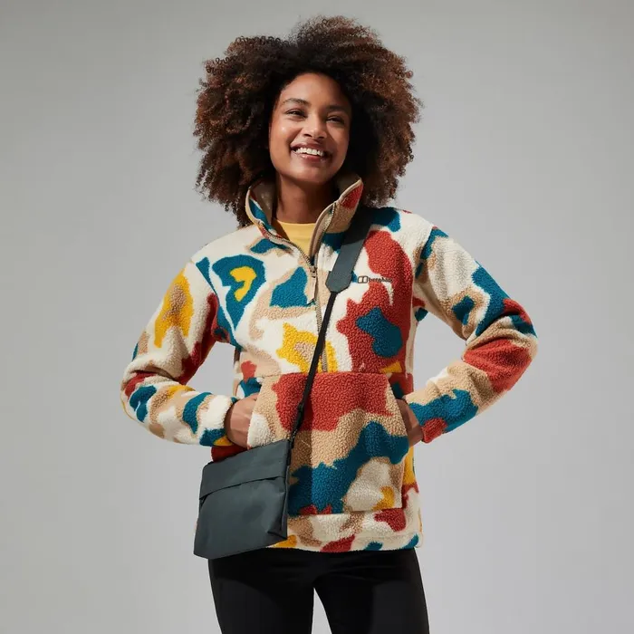 Fleece Women Berghaus Hawksker Half Zip Fleece 8211 RedNaturalYellowTurquoise Fleece Women Berghaus Hawksker Half Zip Fleece 8211 RedNaturalYellowTurquoise