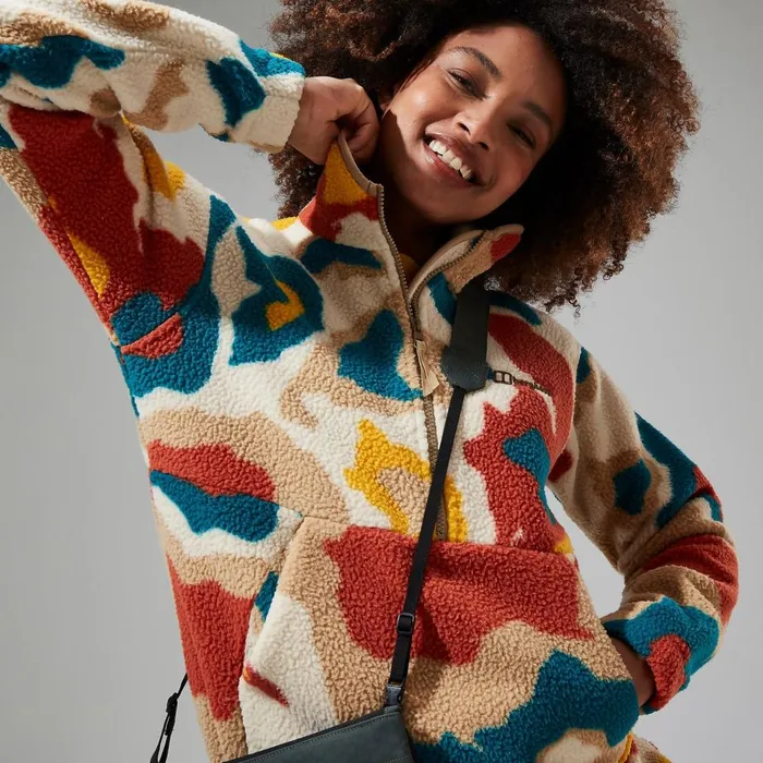 Fleece Women Berghaus Hawksker Half Zip Fleece 8211 RedNaturalYellowTurquoise Fleece Women Berghaus Hawksker Half Zip Fleece 8211 RedNaturalYellowTurquoise