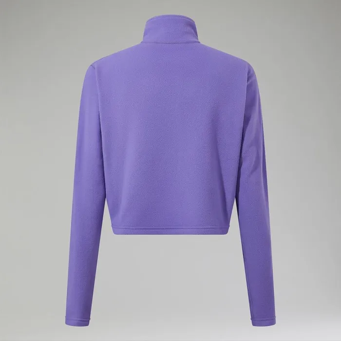 Fleece Women Berghaus URB Prism Cropped Half Zip Fleece 8211 Purple Fleece Women Berghaus URB Prism Cropped Half Zip Fleece 8211 Purple