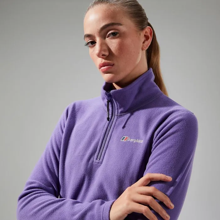 Fleece Women Berghaus URB Prism Cropped Half Zip Fleece 8211 Purple Fleece Women Berghaus URB Prism Cropped Half Zip Fleece 8211 Purple