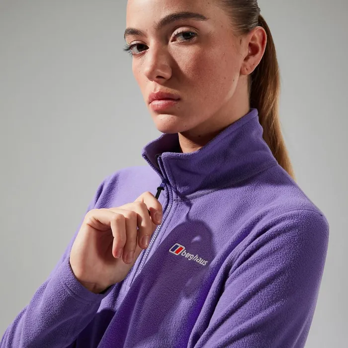 Fleece Women Berghaus URB Prism Cropped Half Zip Fleece 8211 Purple Fleece Women Berghaus URB Prism Cropped Half Zip Fleece 8211 Purple