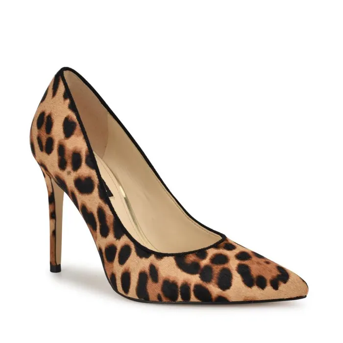 Fresh Pointy Toe Pumps Leopard Women Nine West Heels Fresh Pointy Toe Pumps Leopard Women Nine West Heels