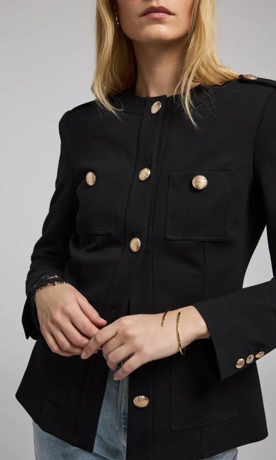 Generation Love Clothing Blazers and Jackets Alec Ponte Blazer Black 8211 Women