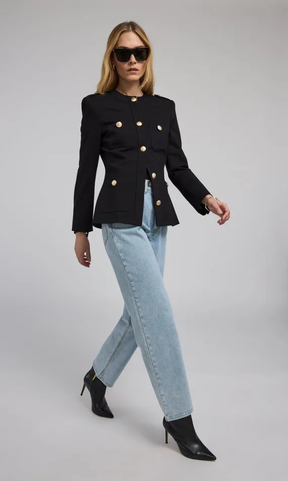 Generation Love Clothing Blazers and Jackets Alec Ponte Blazer Black 8211 Women