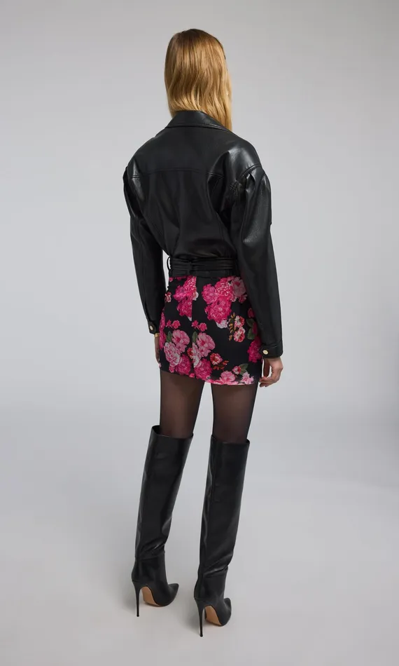 Generation Love Clothing Outerwear Morello Vegan Leather Jacket Black 8211 Women