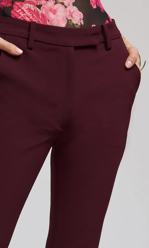 Generation Love Clothing Pants Cady Crepe Pants Malbec 8211 Women