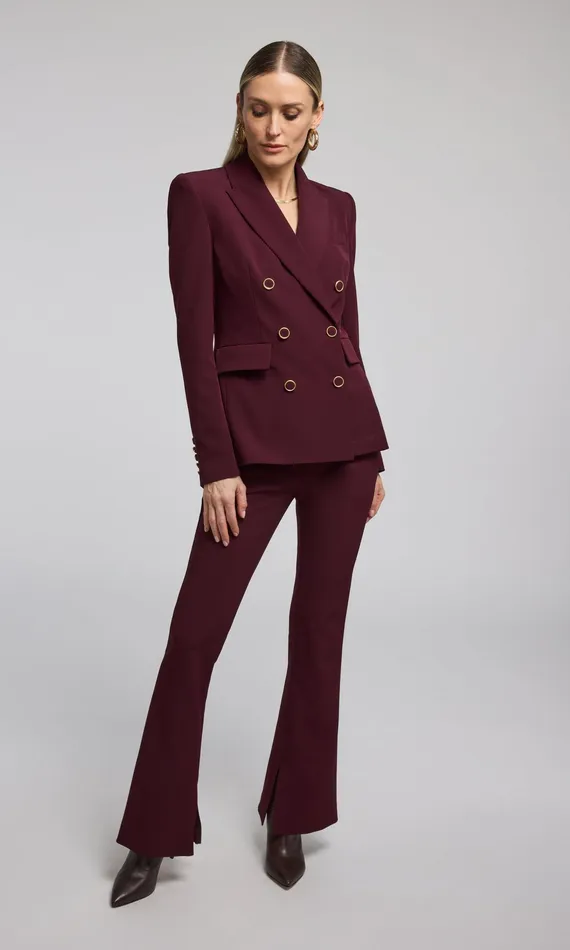 Generation Love Clothing Pants Cady Crepe Pants Malbec 8211 Women