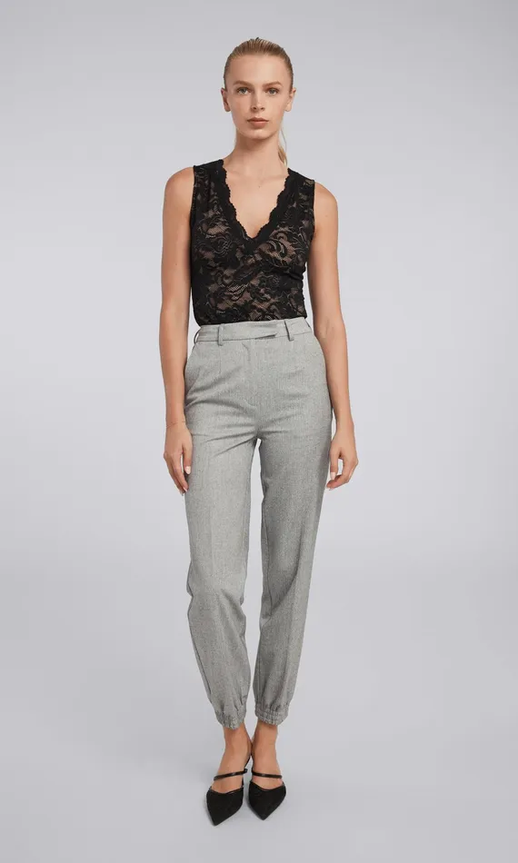 Generation Love Clothing Pants Nico Suiting Jogger Grey 8211 Women