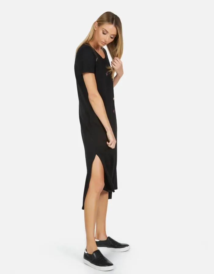 Genesis X Crystal Butterflies Black Women Lauren Moshi Dresses
