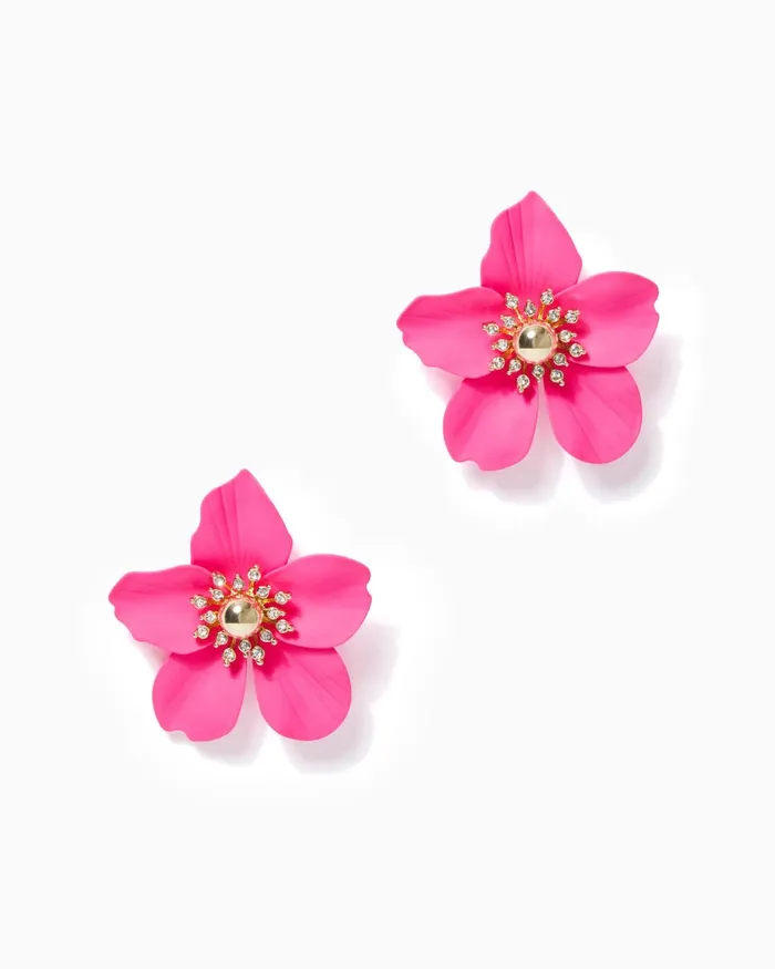 Gifts For Mom Home and GiftsWomen Lilly Pulitzer Oversized Orchid Earrings Aura Pink Gifts For Mom Home and GiftsWomen Lilly Pulitzer Oversized Orchid Earrings Aura Pink