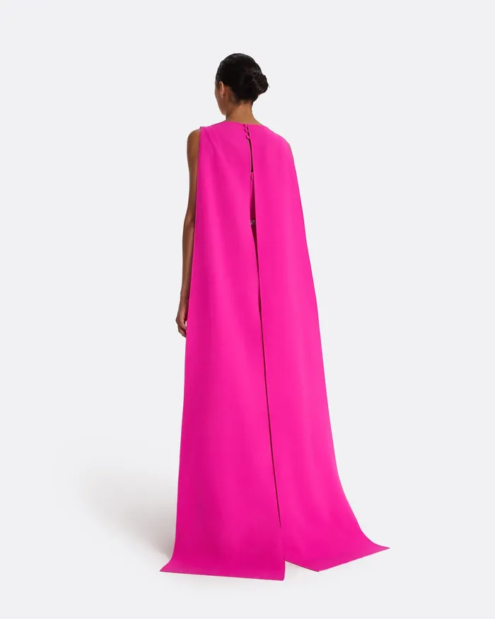 Ginevra Wild Strawberry Long Dress Wild Strawberry Icons Safiyaa Women
