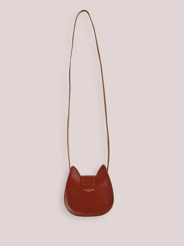 Girls Accessories Cyrillus Squirrel Saddle Bag Cognac
