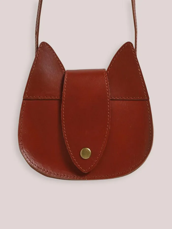 Girls Accessories Cyrillus Squirrel Saddle Bag Cognac