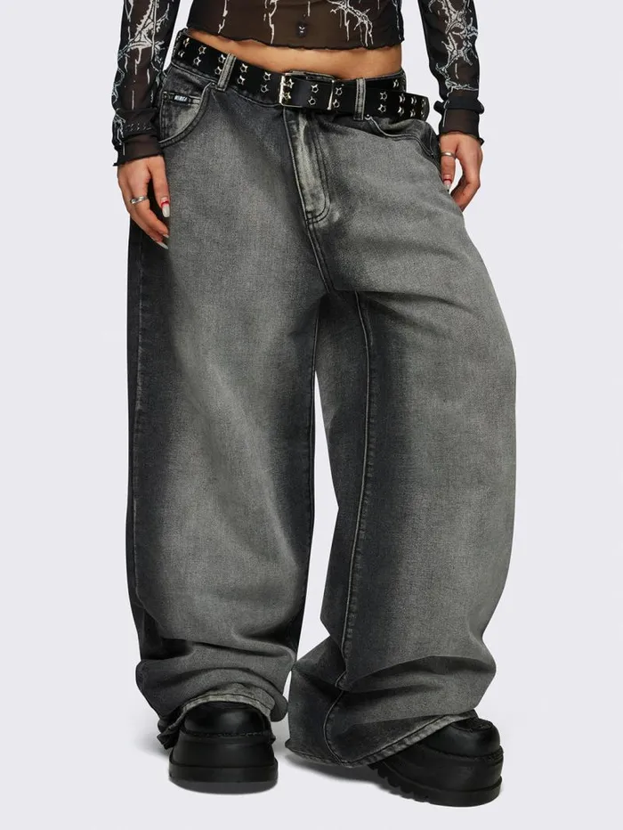 Glen Baggy Jeans Women Minga London Bottoms