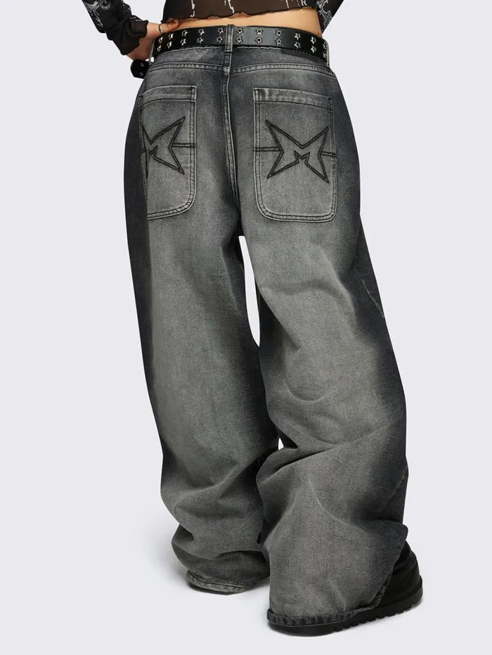 Glen Baggy Jeans Women Minga London Bottoms