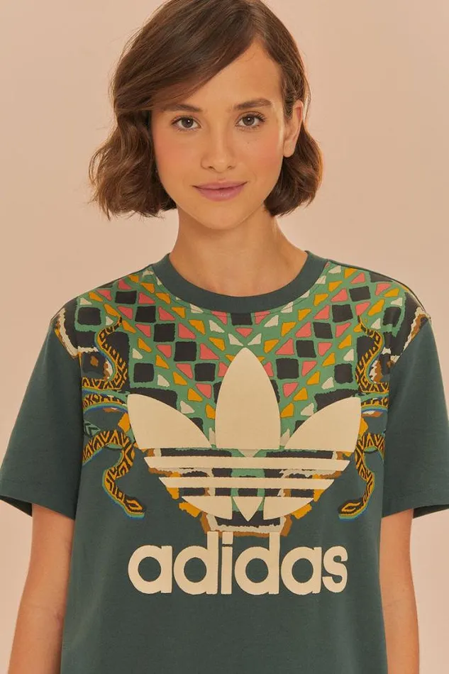 Green Adidas Farm Rio TShirt Dress Women FARM Rio Tshirts Green Adidas Farm Rio TShirt Dress Women FARM Rio Tshirts