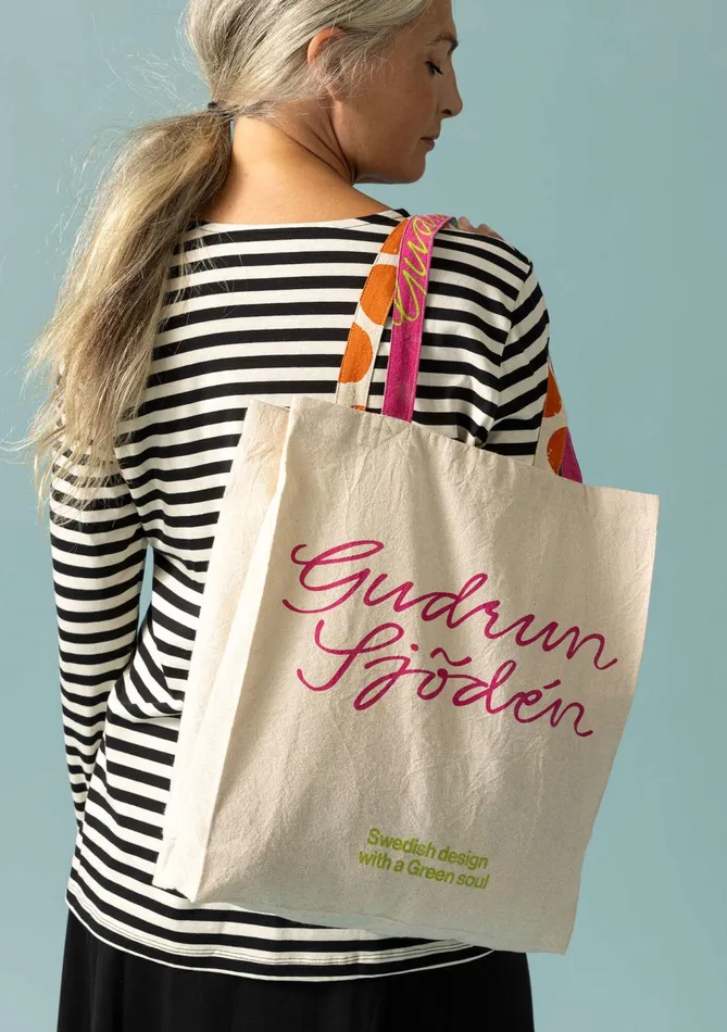 Gudrun Sjdn Fabric Tote Bag S In Organic Cotton Women Purses and Fabric Bags
