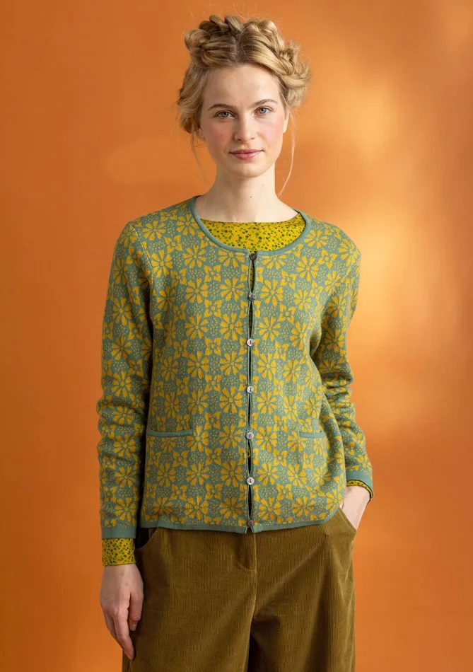 Gudrun Sjdn Freja Cardigan In Organic Women Cardigans
