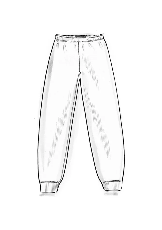 Gudrun Sjdn Jersey Leggings In Organic Ribbed Cotton Women Leggings