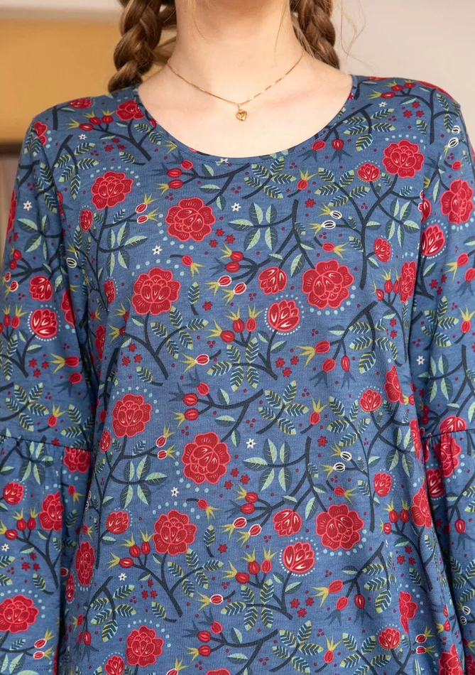 Gudrun Sjdn Nyponros Top In Organic Cotton Women Tops and Shirts