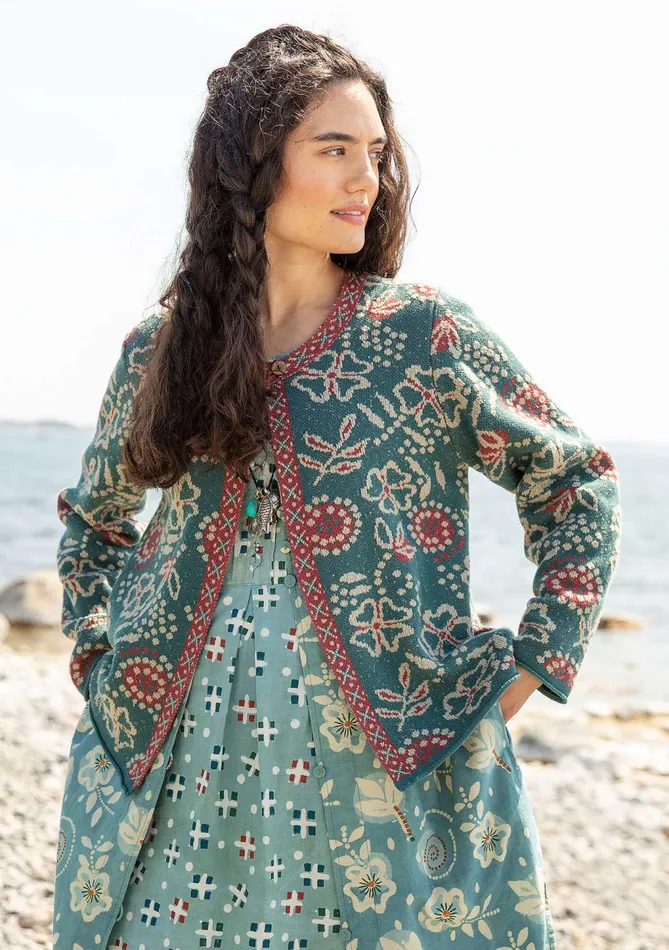 Gudrun Sjdn Rashmi Cardigan In Organic Cotton Women Cardigans