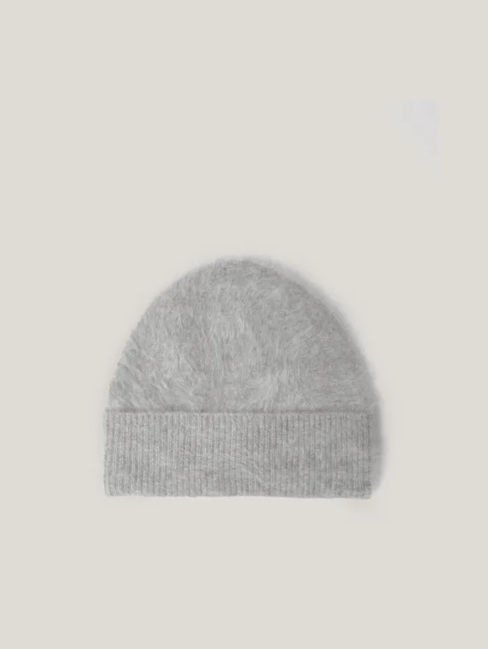 Halo Cashmere Beanie Grey Women Jigsaw Hats and Gloves