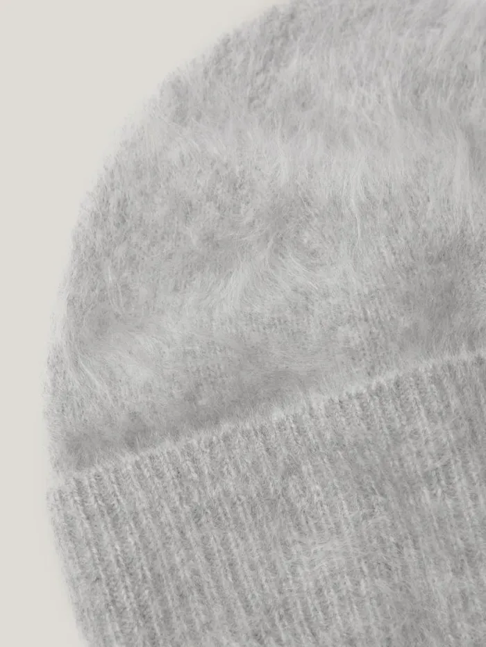 Halo Cashmere Beanie Grey Women Jigsaw Hats and Gloves