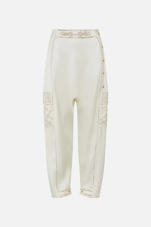 HAREM PANT WITH SIDE SNAPS VALLEY OF THE QUEENS Valley Of The Queens Womens Camilla Pants