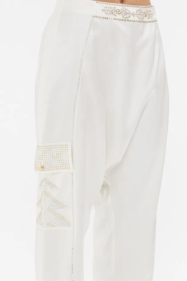HAREM PANT WITH SIDE SNAPS VALLEY OF THE QUEENS Valley Of The Queens Womens Camilla Pants
