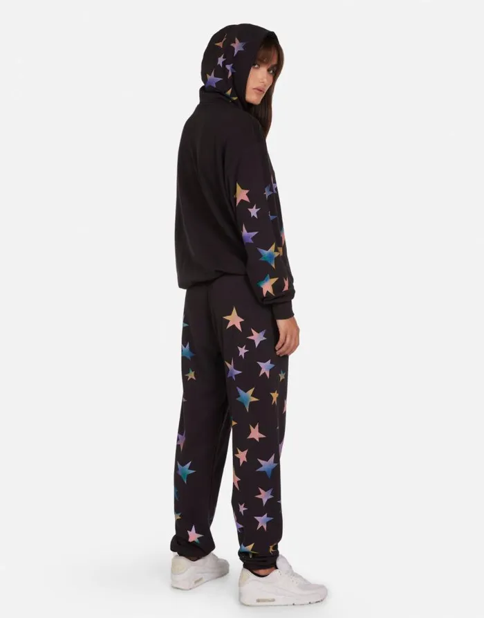 Harmony Rainbow Stars Onyx Women Lauren Moshi Hoodies