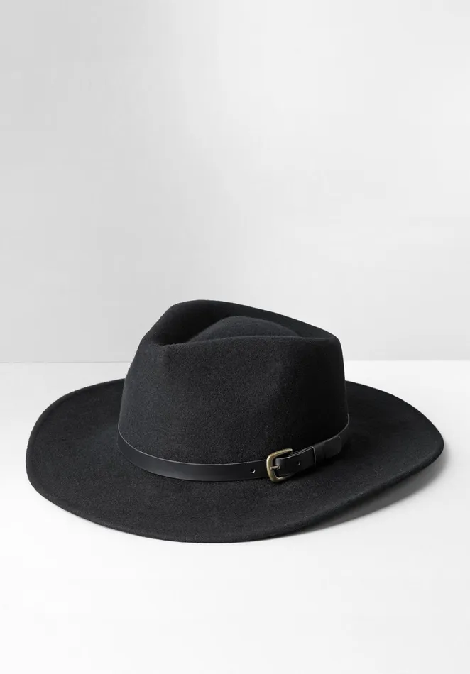 Hats Women Hush Mael Fedora Black