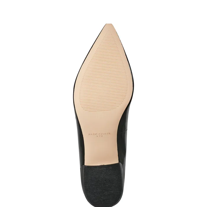 Heels and Pumps Luccie Mary Jane Pump Black Patent Leather 8211 Marc Fisher Women