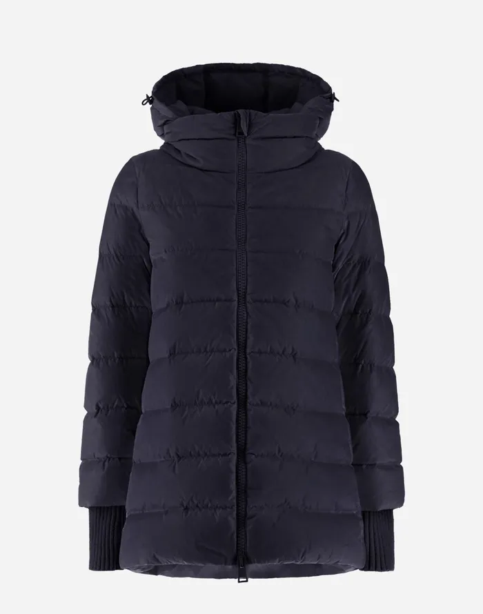 Herno ASHAPE JACKET IN NYLON CHAMONIX Navy Blue Women AShape
