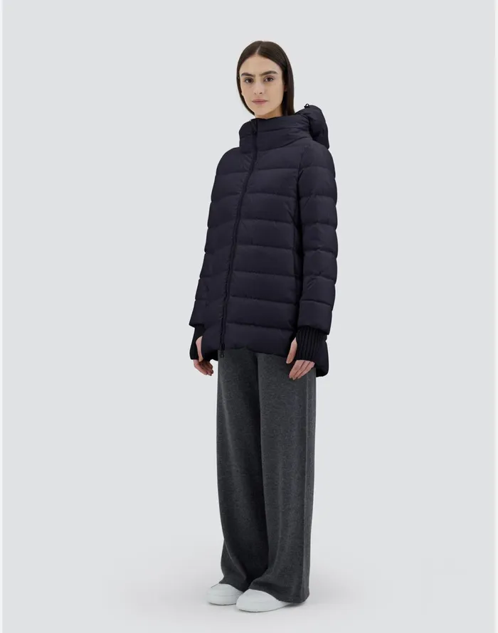 Herno ASHAPE JACKET IN NYLON CHAMONIX Navy Blue Women AShape