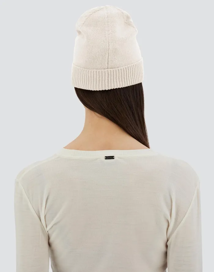 Herno BEANIE IN WOOL Chantilly Women Hats