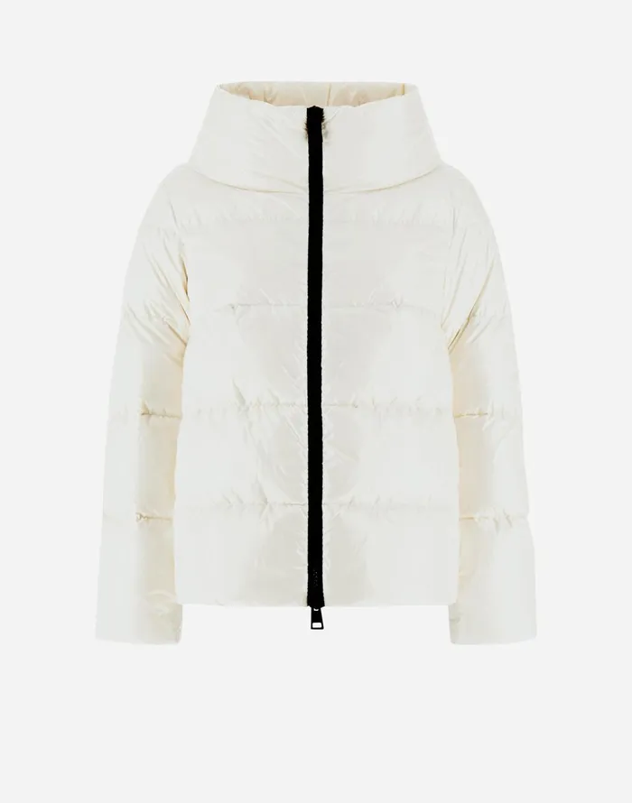 Herno CAPE IN GLOSS White Women Capes