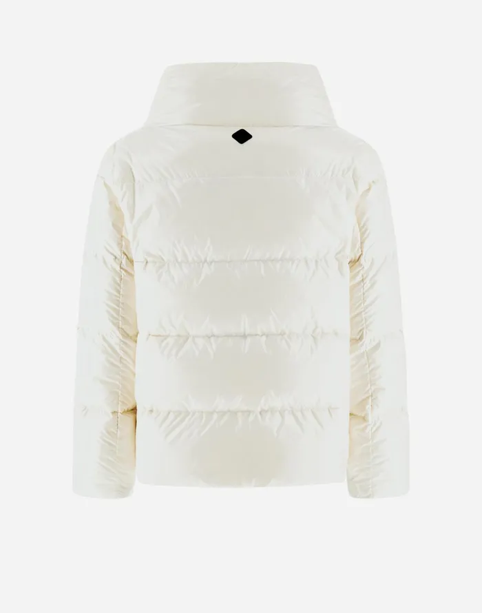 Herno CAPE IN GLOSS White Women Capes