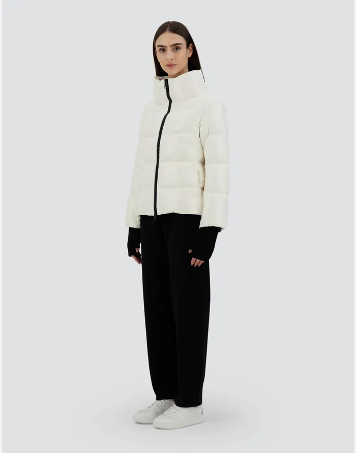 Herno CAPE IN GLOSS White Women Capes