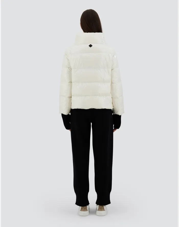 Herno CAPE IN GLOSS White Women Capes
