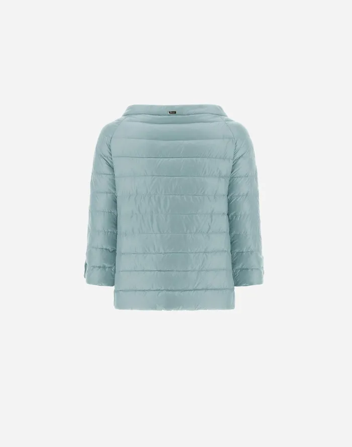Herno ELSA Light Blue Women Capes