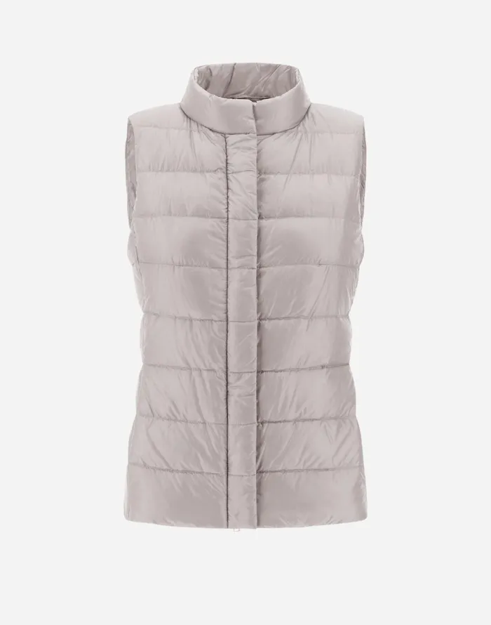 Herno GIULIA Grey Pearl Women Vests