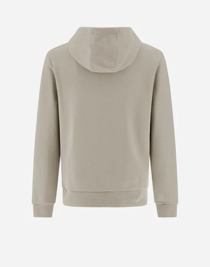 Herno HOODIE IN HEAVY COTTON SWEATER Chantilly Men Sweaters and Cardigan