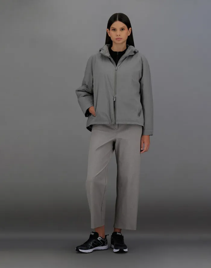 Herno LAMINAR JACKET IN 2L GORETEX Grey Women Parka and Jackets